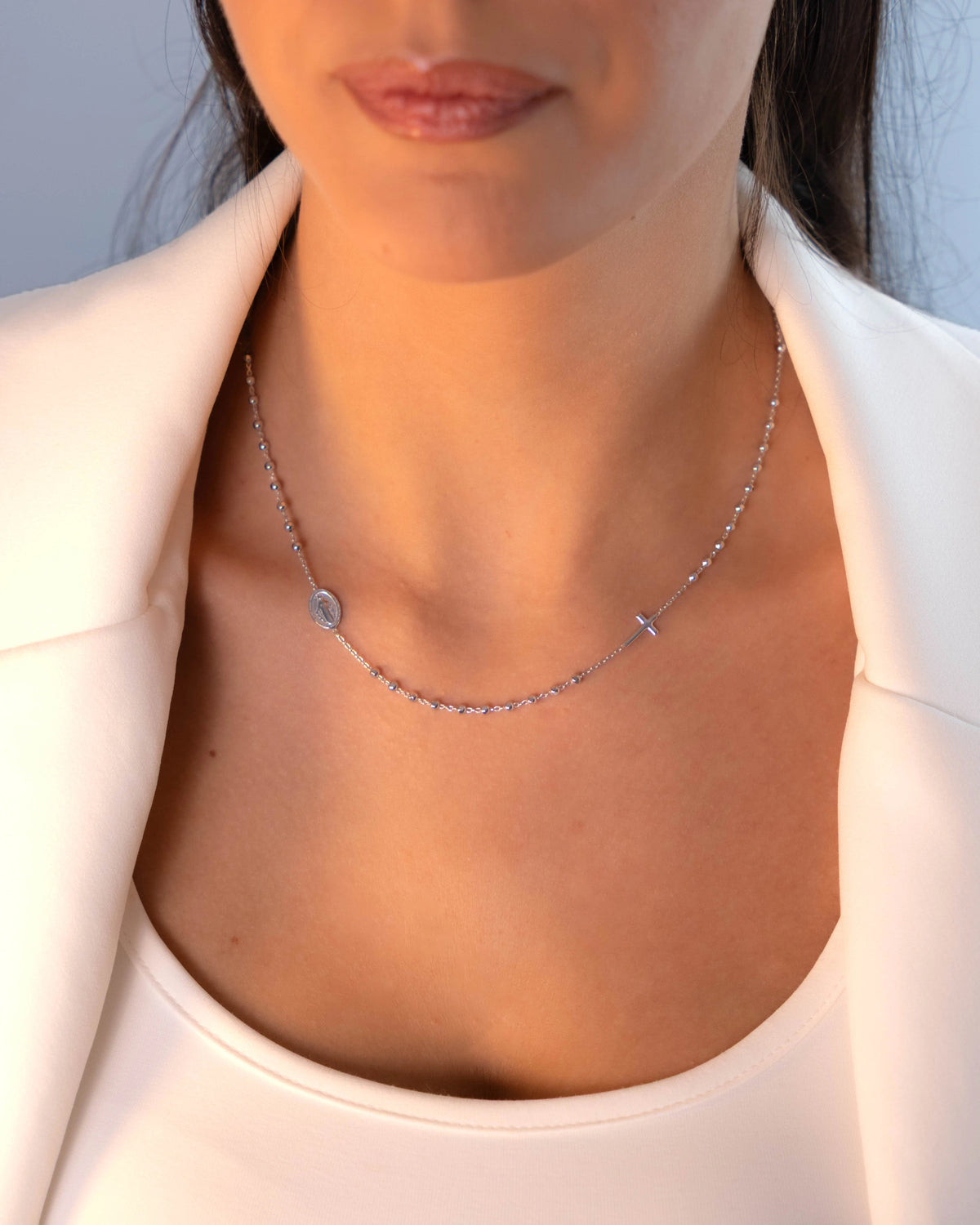 Srebrni lančić Silver Rosary